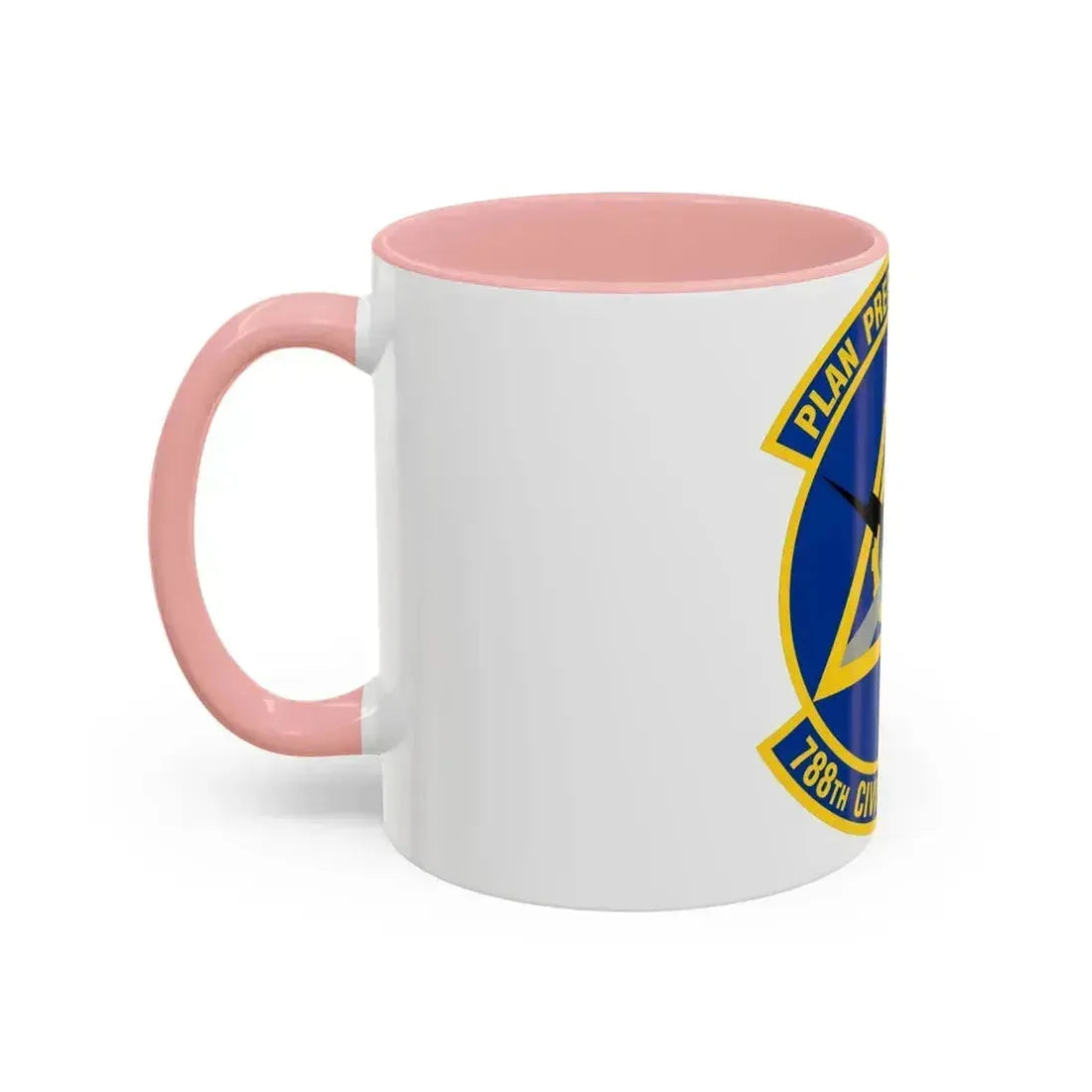 788 Civil Engineer Squadron AFMC (U.S. Air Force) Accent Coffee Mug - Go Mug Yourself