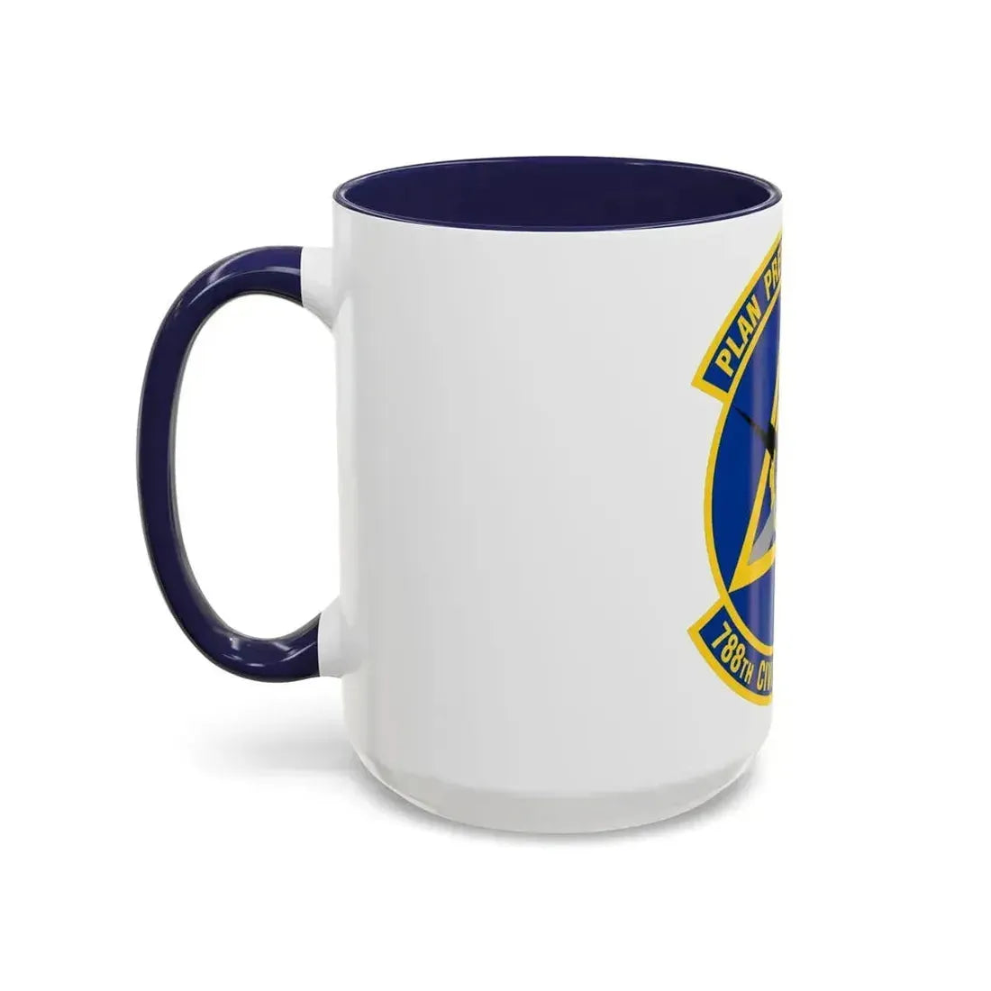 788 Civil Engineer Squadron AFMC (U.S. Air Force) Accent Coffee Mug - Go Mug Yourself