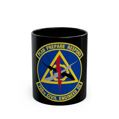 788 Civil Engineer Squadron AFMC (U.S. Air Force) Black Coffee Mug 11oz - Go Mug Yourself