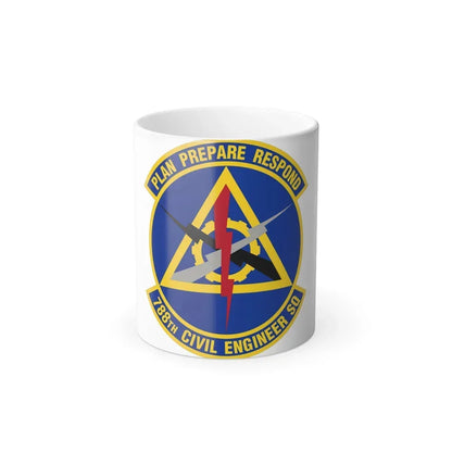 788 Civil Engineer Squadron AFMC (U.S. Air Force) Color Changing Coffee Mug 11oz - Go Mug Yourself