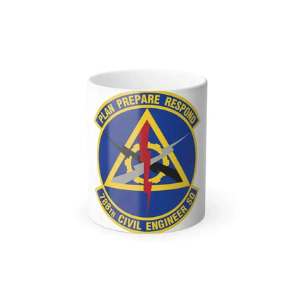 788 Civil Engineer Squadron AFMC (U.S. Air Force) Color Changing Coffee Mug 11oz - Go Mug Yourself