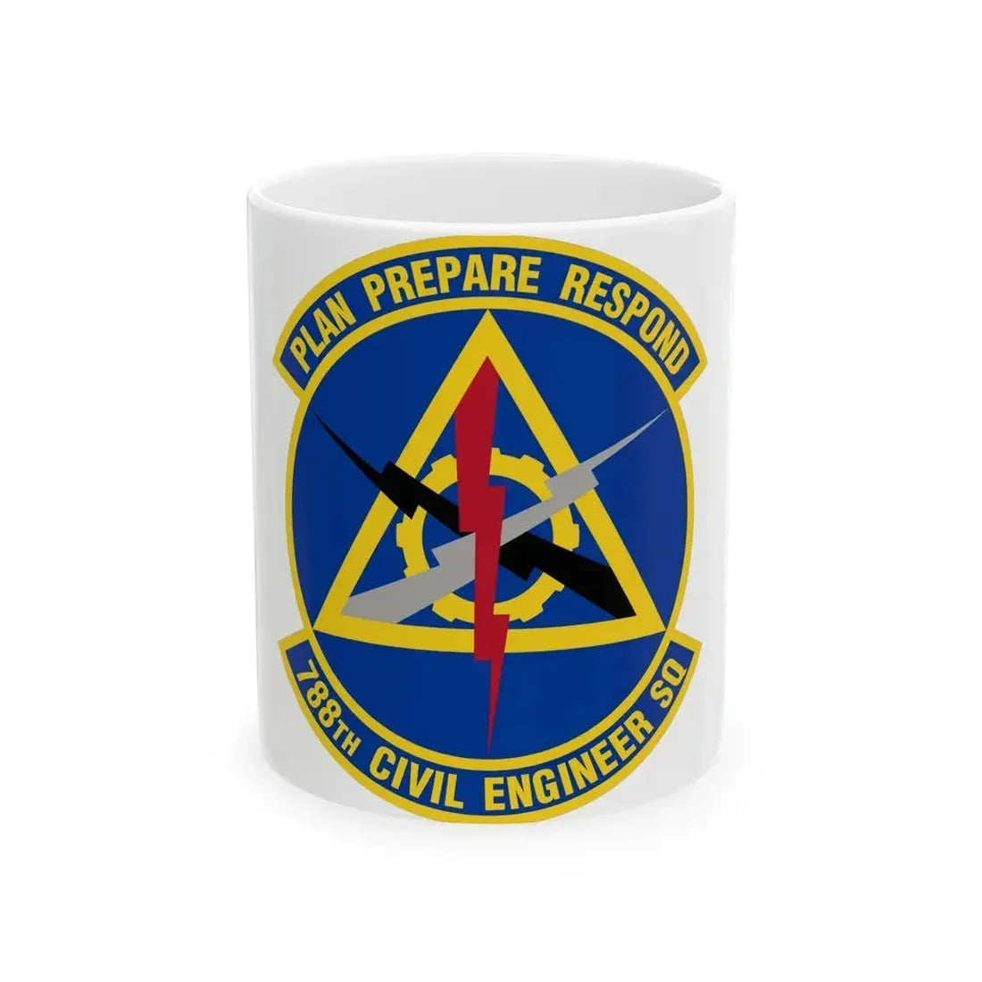 788 Civil Engineer Squadron AFMC (U.S. Air Force) White Coffee Mug 11oz - Go Mug Yourself