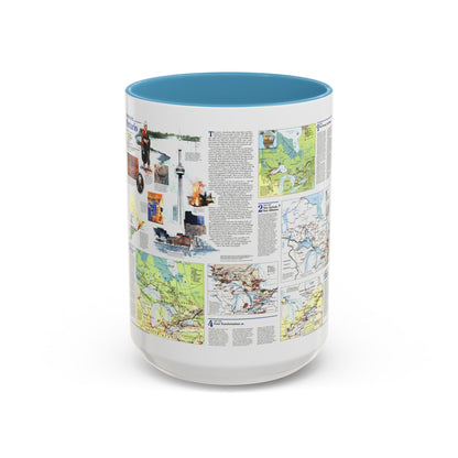 Canada - Ontario 2 (1996) (Map) Accent Coffee Mug