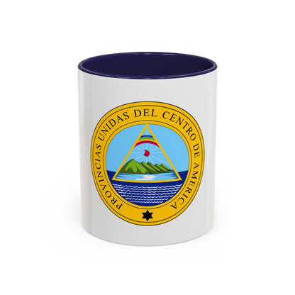 Coat of arms of the United Provinces of Central America - Accent Coffee Mug