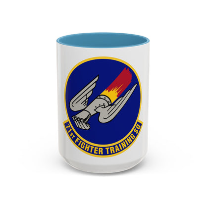 71 Fighter Training Squadron ACC (U.S. Air Force) Accent Coffee Mug