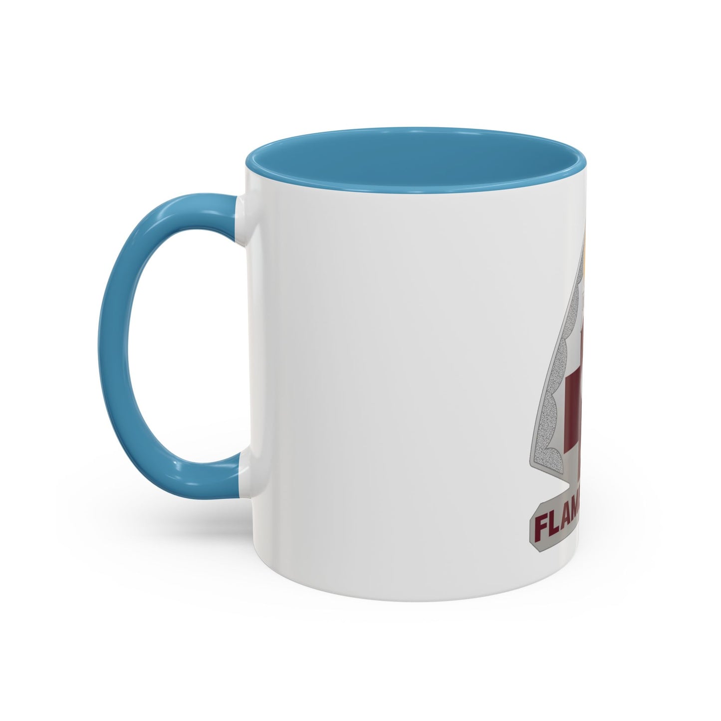 818 Medical Battalion (U.S. Army) Accent Coffee Mug