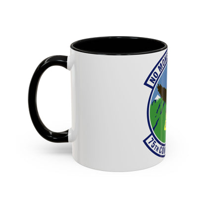 75th Comptroller Squadron (U.S. Air Force) Accent Coffee Mug