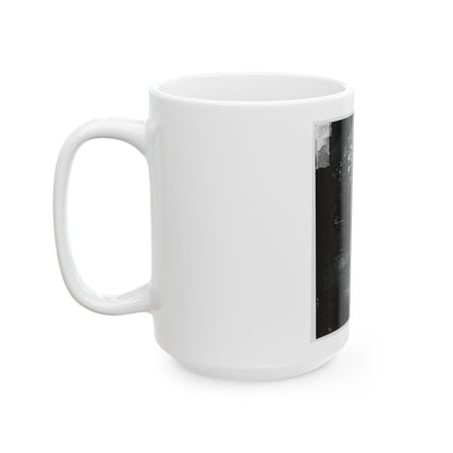 Antietam, Maryland. Eastern View Of Bridge (U.S. Civil War) White Coffee Mug