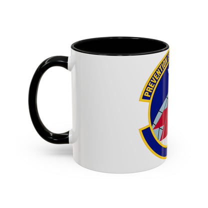 56 Operational Medical Readiness Squadron AETC (U.S. Air Force) Accent Coffee Mug