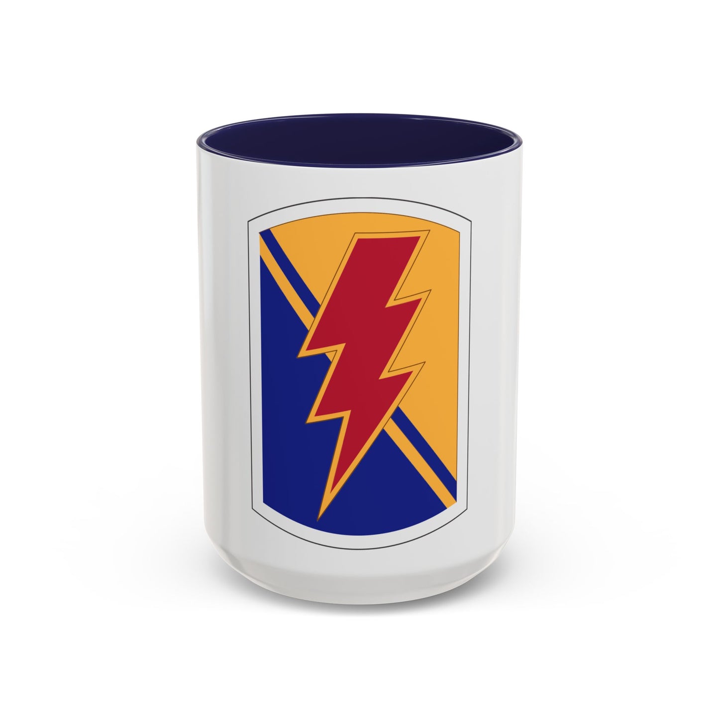 79 Infantry Brigade Combat Team insignia (U.S. Army) Accent Coffee Mug