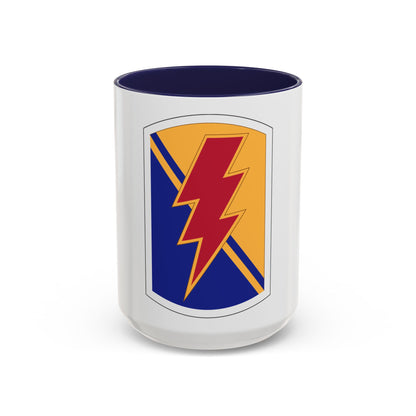 79 Infantry Brigade Combat Team insignia (U.S. Army) Accent Coffee Mug