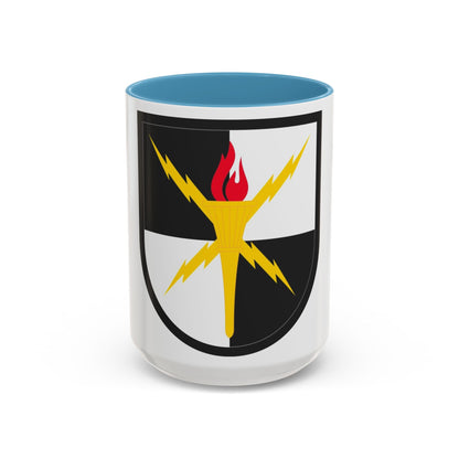 United States Cyber School (U.S. Army) Accent Coffee Mug