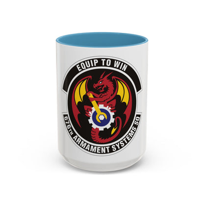 676th Armament Systems Squadron (U.S. Air Force) Accent Coffee Mug