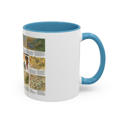 USA - Ohio Valley 2 (1985) (Map) Accent Coffee Mug