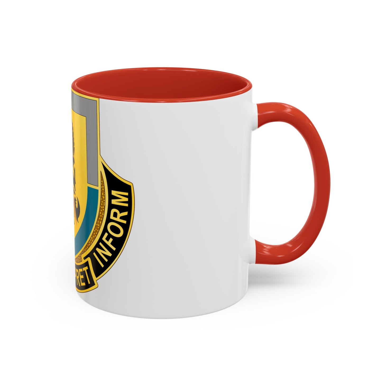 134 Military Intelligence Battalion (U.S. Army) Accent Coffee Mug