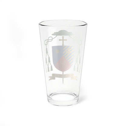 Escudo de Edmilson Amador Caetano (Spain) (Coat of Arms) Pint Glass 16oz