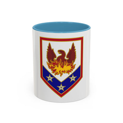 110 Maneuver Enhancement Brigade (U.S. Army) Accent Coffee Mug