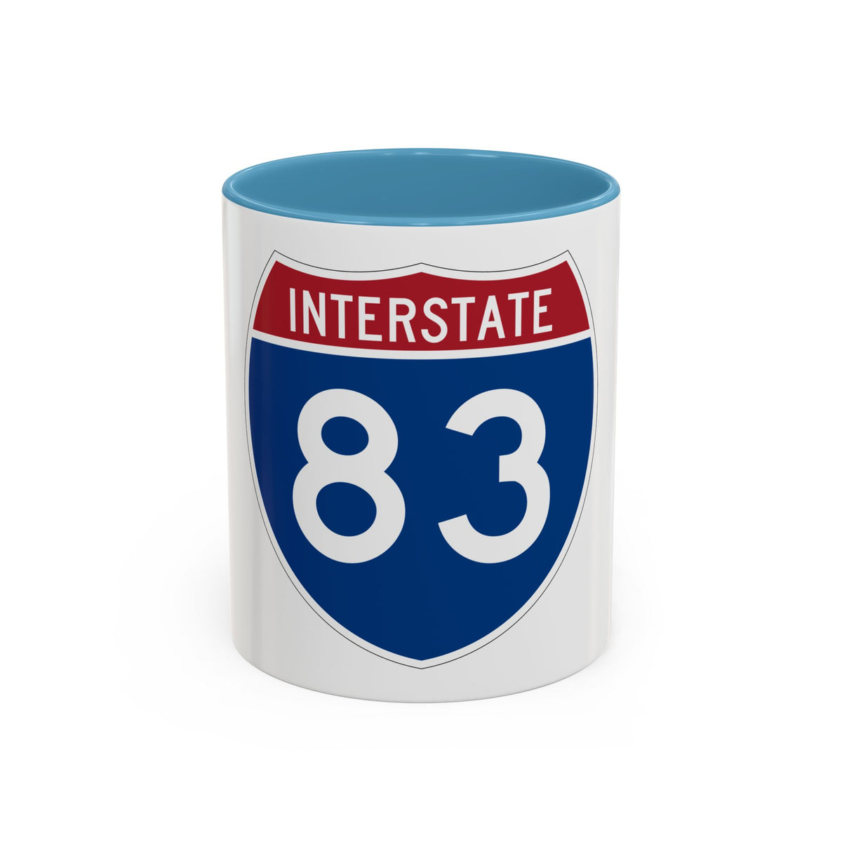 Interstate 83 (U.S. Highways) Accent Coffee Mug