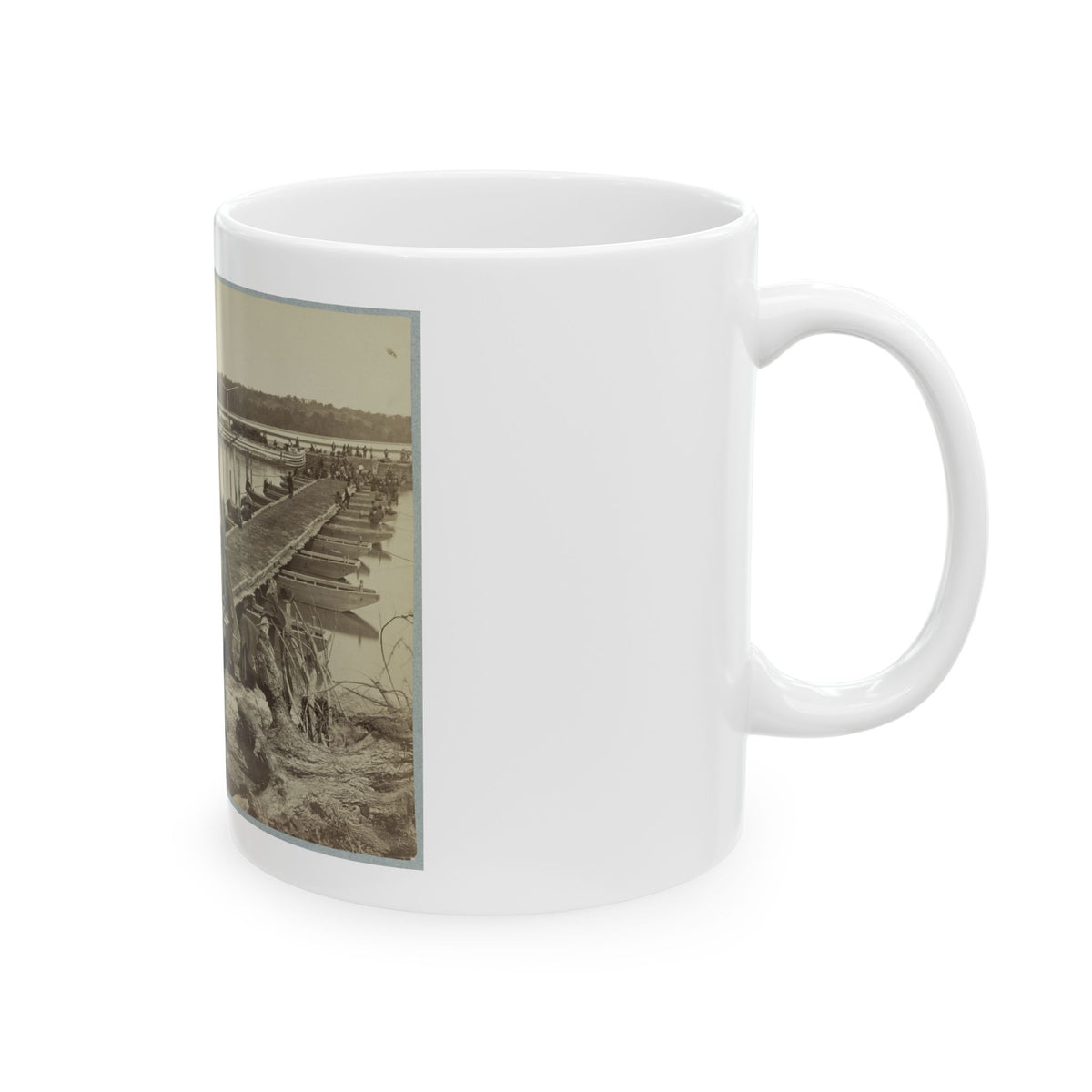 Belle Plain Landing , Va. (1) (U.S. Civil War) White Coffee Mug