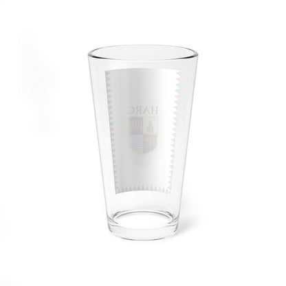 Flag of Harc variant (Hungary) Pint Glass 16oz
