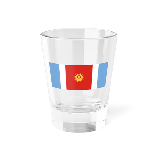 Flag of Santiago del Estero Province Argentina - Shot Glass 1.5oz