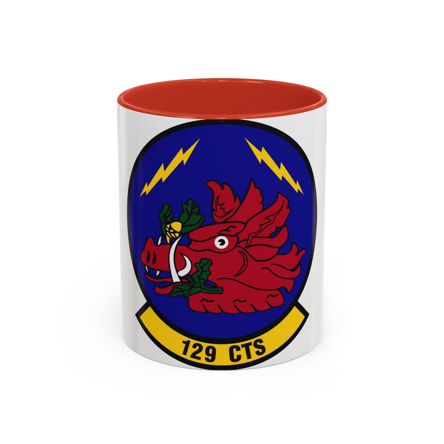 129th Combat Training Squadron (U.S. Air Force) Accent Coffee Mug