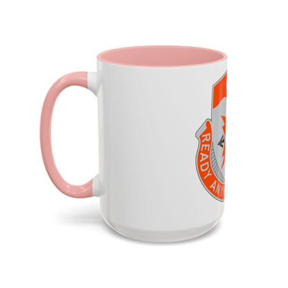 324 Signal Battalion (U.S. Army) Accent Coffee Mug