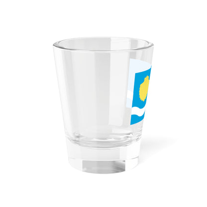 Flag of Olsztyn Poland - Shot Glass 1.5oz