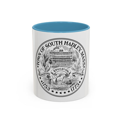 Seal of South Hadley Massachusetts - Accent Coffee Mug