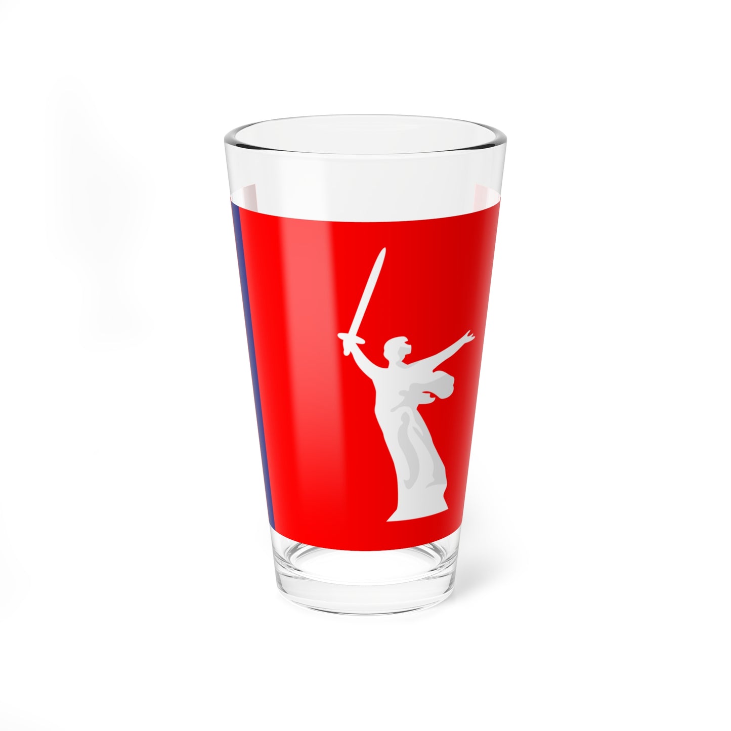 Flag of Volgograd Oblast (Russia) Pint Glass 16oz