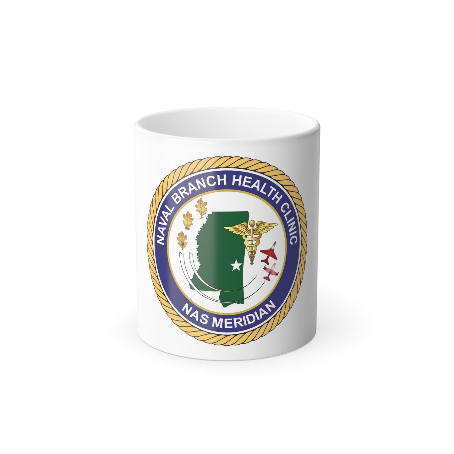 Naval Branch Health Clinic Naval Air Station Meridian1 (U.S. Navy) Color Changing Mug 11oz