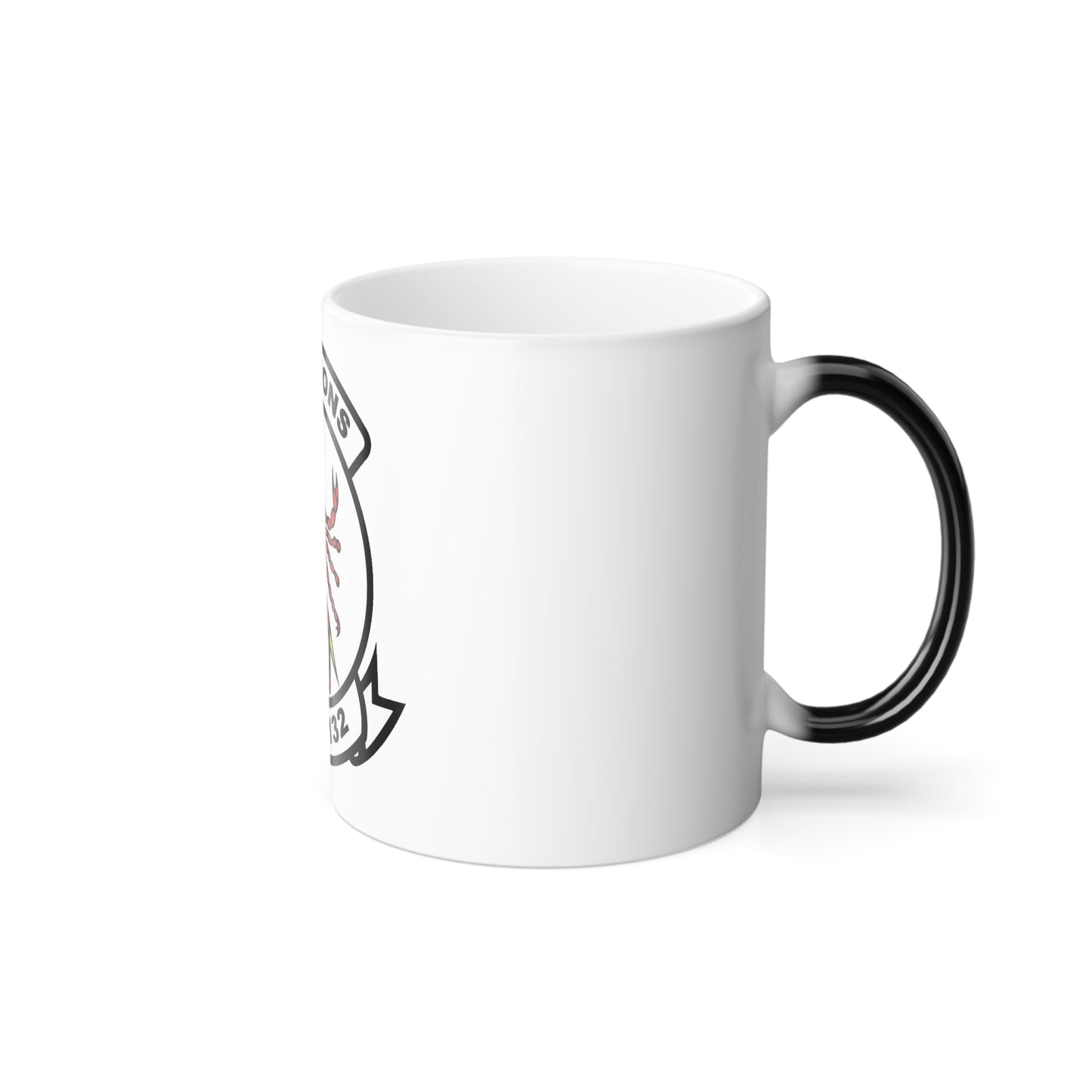 VAQ 132 Electronic Attack Squadron 132 (U.S. Navy) Color Changing Mug 11oz
