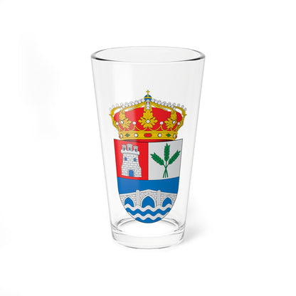 Escudo de Alija del Infantado (Spain) (Coat of Arms) Pint Glass 16oz