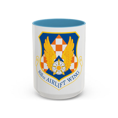 105th Airlift Wing (U.S. Air Force) Accent Coffee Mug