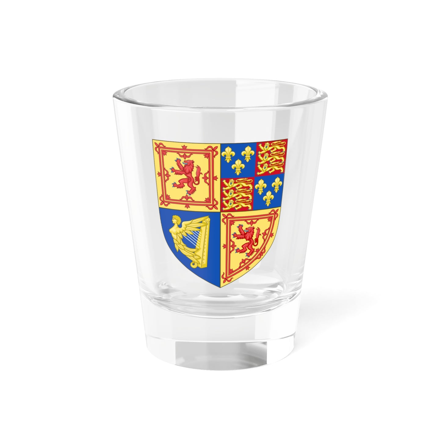 Royal Arms of the Kingdom of Scotland (1603-1707) - Shot Glass 1.5oz