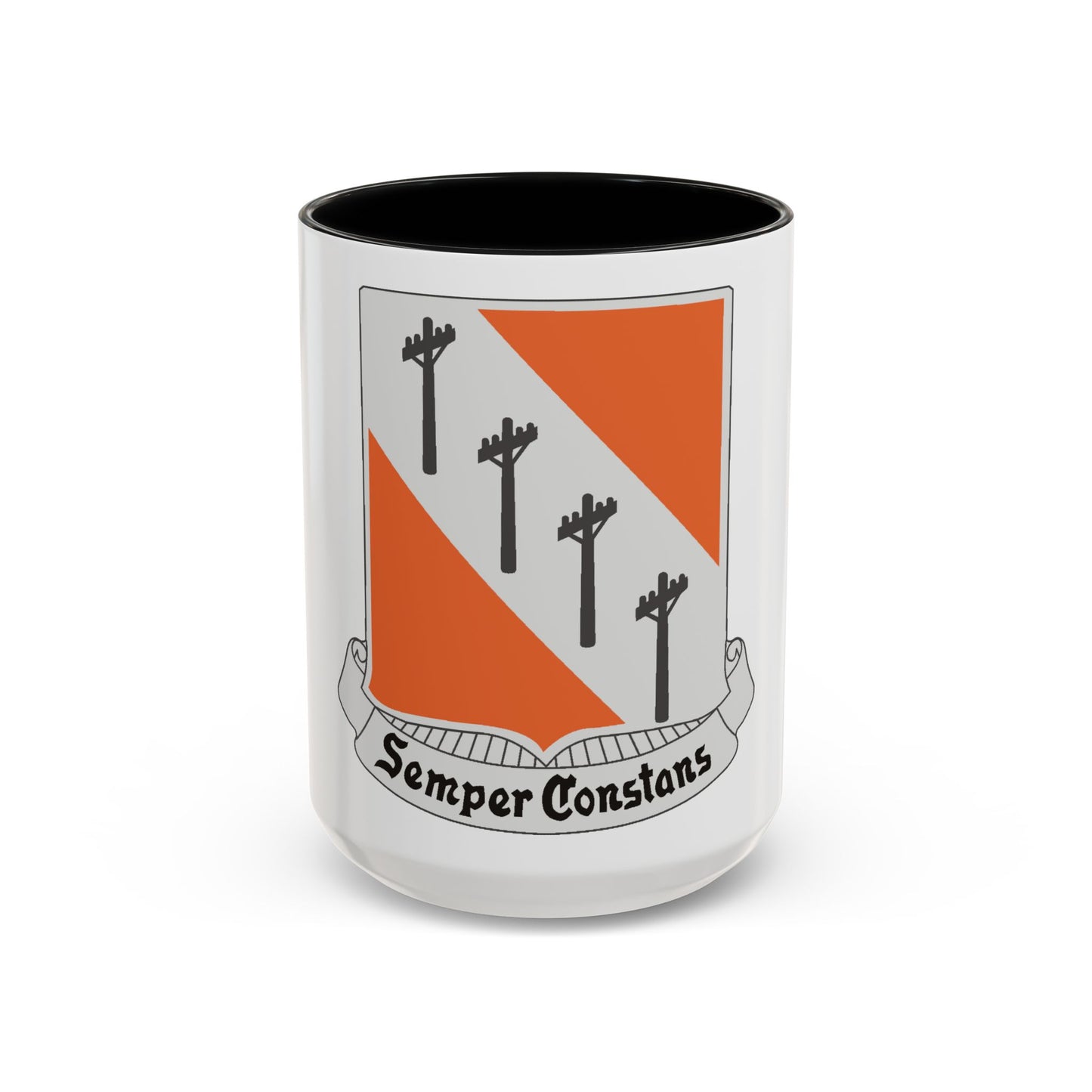 51 Signal Battalion (U.S. Army) Accent Coffee Mug