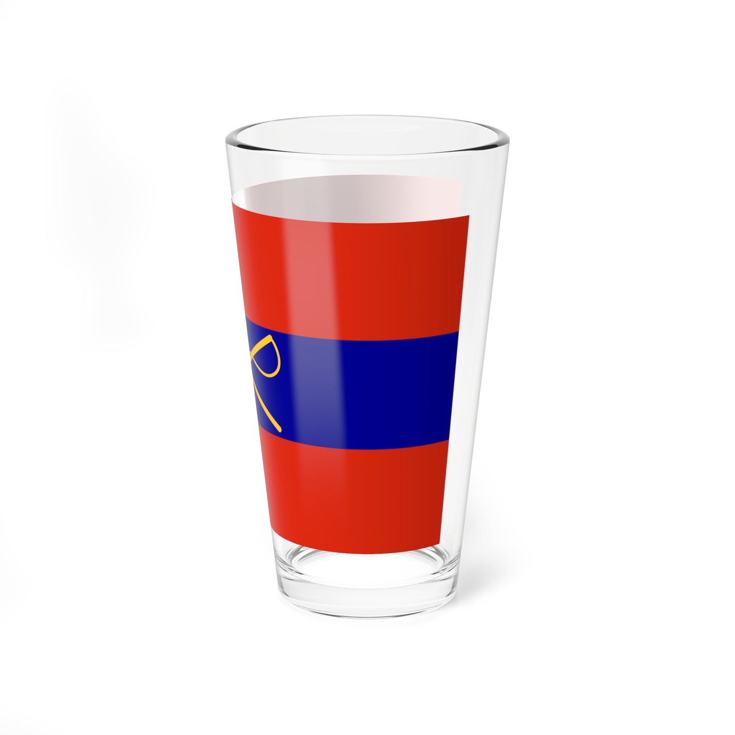Flag of Inner-Mongolian Autonomous Government (China) Pint Glass 16oz