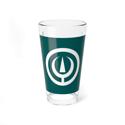 Flag of Yusuhara Kochi (Japan) Pint Glass 16oz