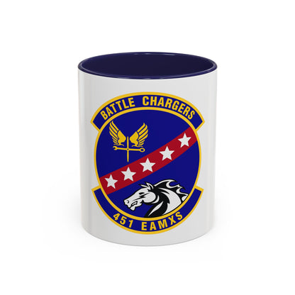 451st Expeditionary Aircraft Maintenance Squadron (U.S. Air Force) Accent Coffee Mug