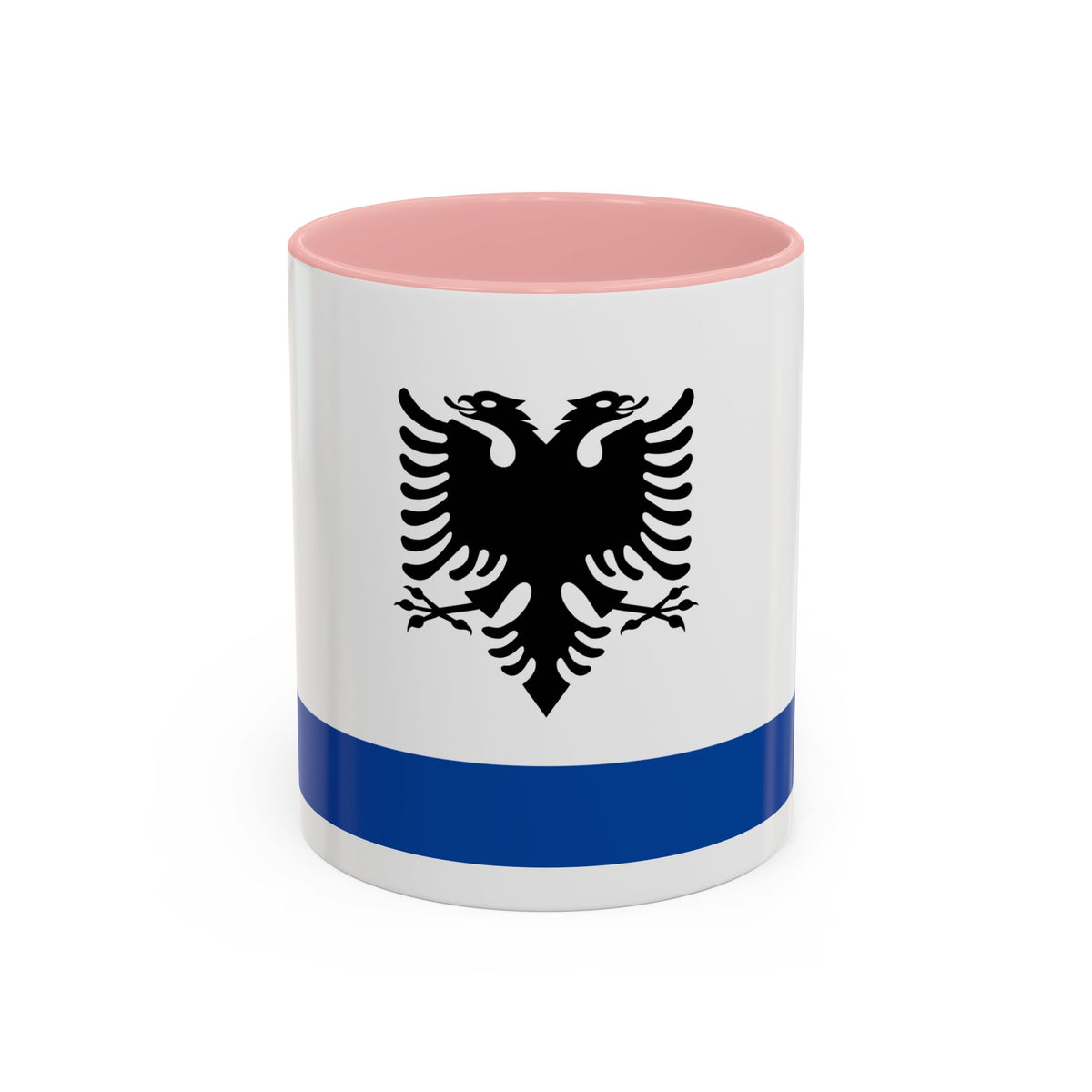 Government Ensign of Albania - Accent Coffee Mug