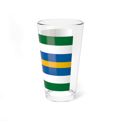 Flag of Balatonszolos (Hungary) Pint Glass 16oz