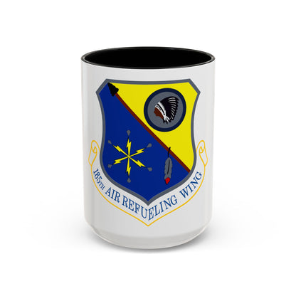 185th Air Refueling Wing (U.S. Air Force) Accent Coffee Mug