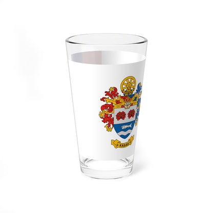 Flag of Kasad (Hungary) Pint Glass 16oz