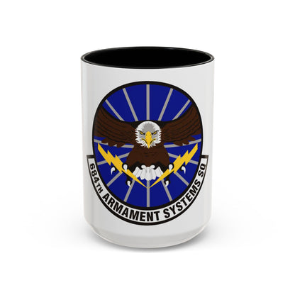 684th Armament Systems Squadron (U.S. Air Force) Accent Coffee Mug