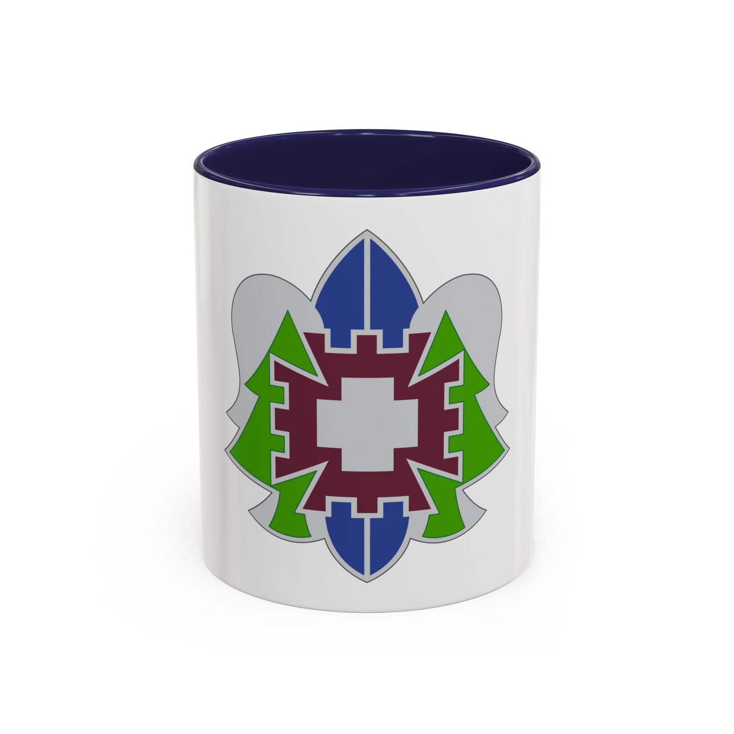 332 Medical Brigade 2 (U.S. Army) Accent Coffee Mug