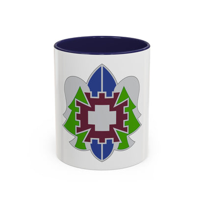 332 Medical Brigade 2 (U.S. Army) Accent Coffee Mug