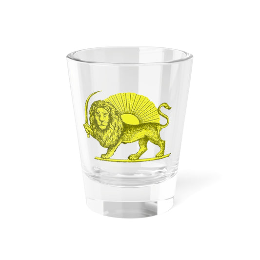 Lion and Sun (Iran) (Coat of Arms) Shot Glass 1.5oz