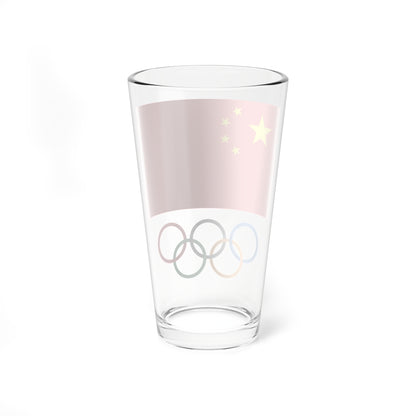 Chinese Olympic Committee logo (China) Pint Glass 16oz