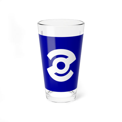 Flag of Itsukaichi Tokyo 1965-1995 (Japan) Pint Glass 16oz