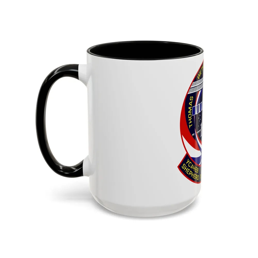 STS 102 (NASA) Accent Coffee Mug-Go Mug Yourself